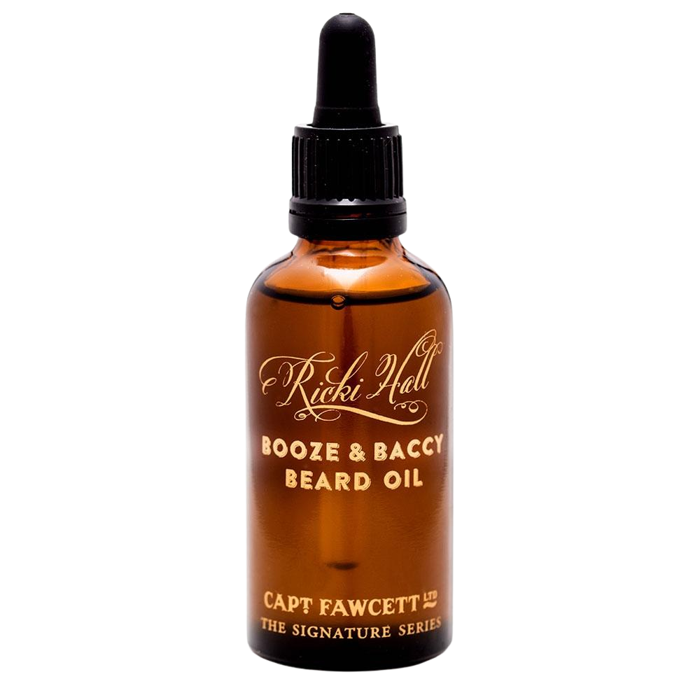 Bartöl Booze & Baccy 50 ml Bartöl Captain Fawcett