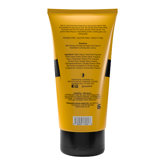 Clear Head Post Shave Lotion Glatzenpflege HeadBlade