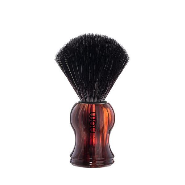 Nom Rasierpinsel Gustav Shell Rasierpinsel Muhle - Hans-Jürgen Müller GmbH & Co. KG Gutstav 21 HA Schwarzes Haar