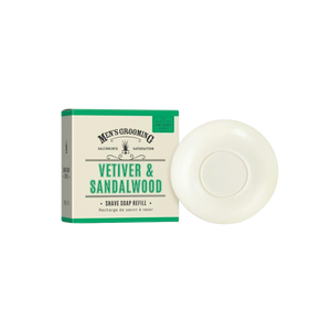 Shave Soap Vetiver & Sandalwood Rasiercreme & Rasierseife HEADBRAND Nachfüllpackung