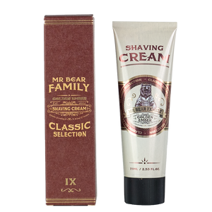 Shaving Cream Golden Ember 75ml Rasiercreme & Rasierseife Mr Bear Family