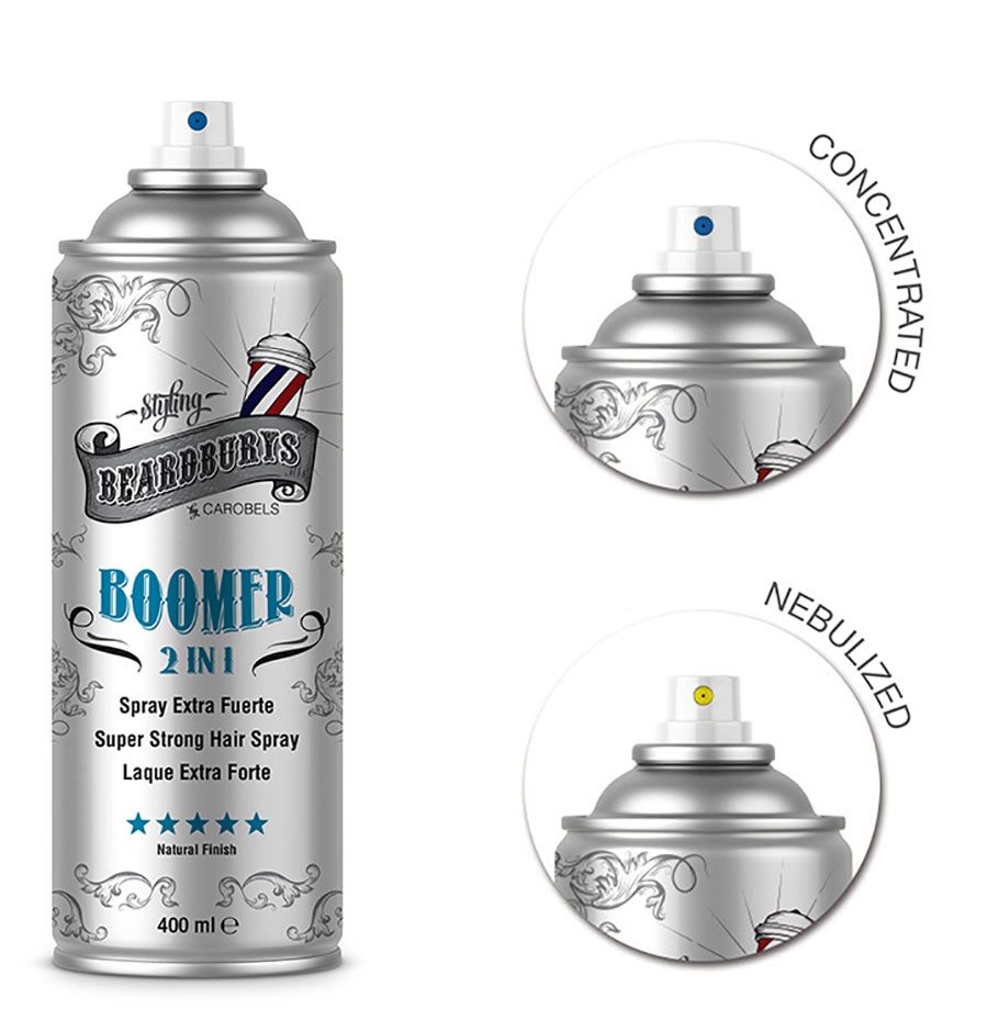 Boomer 2-in-1 Haarspray Texture Sprays & Tonics Carobels Cosmetics S.L.