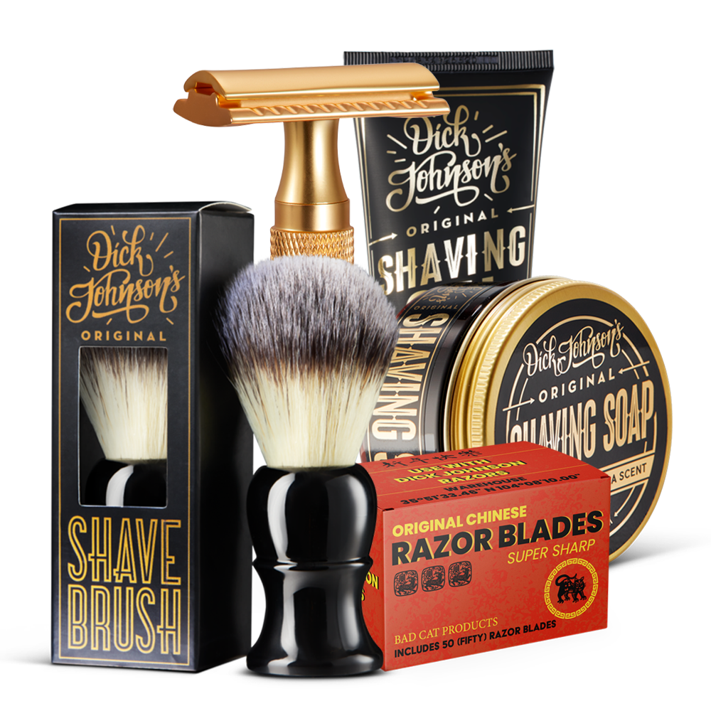 Rasur Komplett Set Rasur Set Dick Johnson
