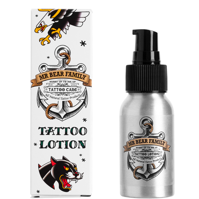 Tattoo Creme 50ml - Tattoo Lotion TATTOOPFLEGE Mr Bear Family