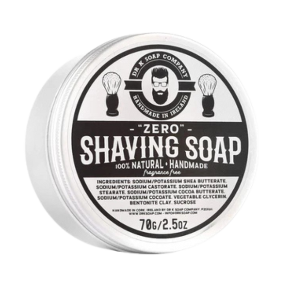 Rasierseife Zero Geruchsneutral 70g Rasiercreme & Rasierseife Dr K Soap