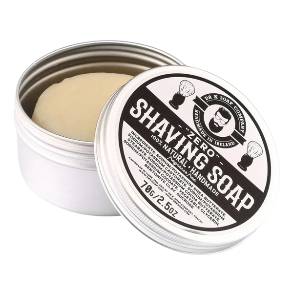 Rasierseife Zero Geruchsneutral 70g Rasiercreme & Rasierseife Dr K Soap