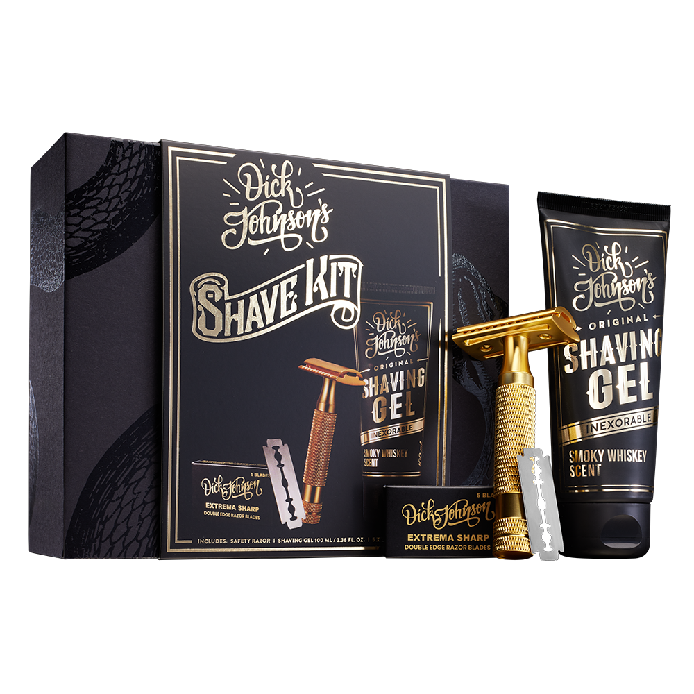 Shave Kit - Rasur Geschenk Set Rasur Set Dick Johnson
