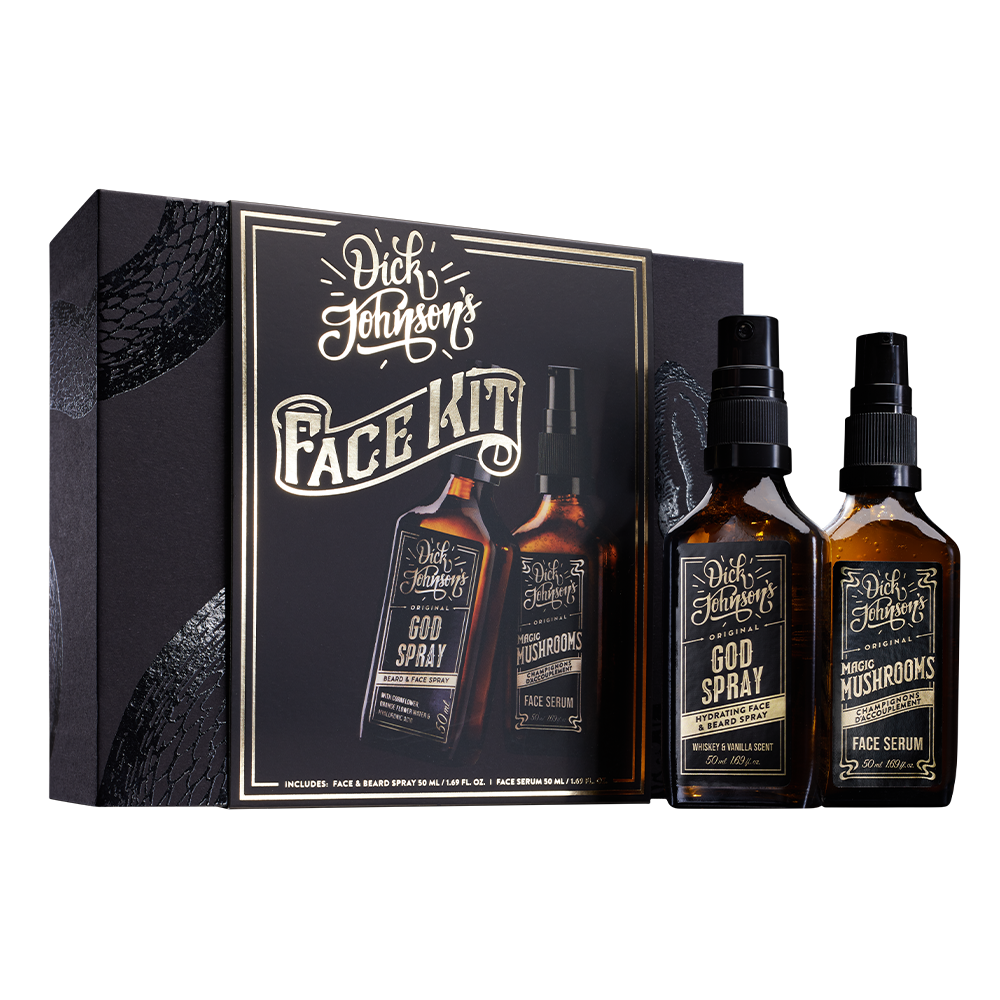 Gesichtspflege Set - Face Kit Hautpflege Set Dick Johnson