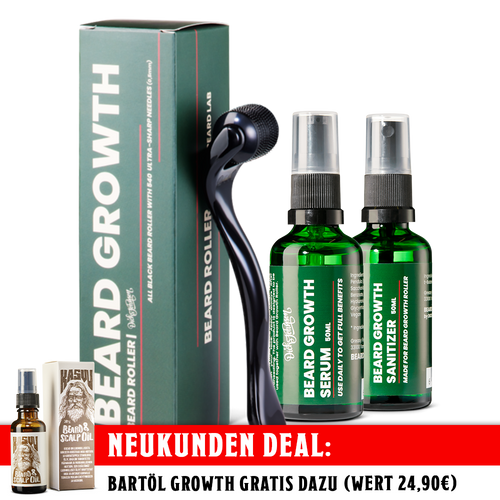 Bartwuchs Set - AKTION Bartpflege Aktion Dick Johnson
