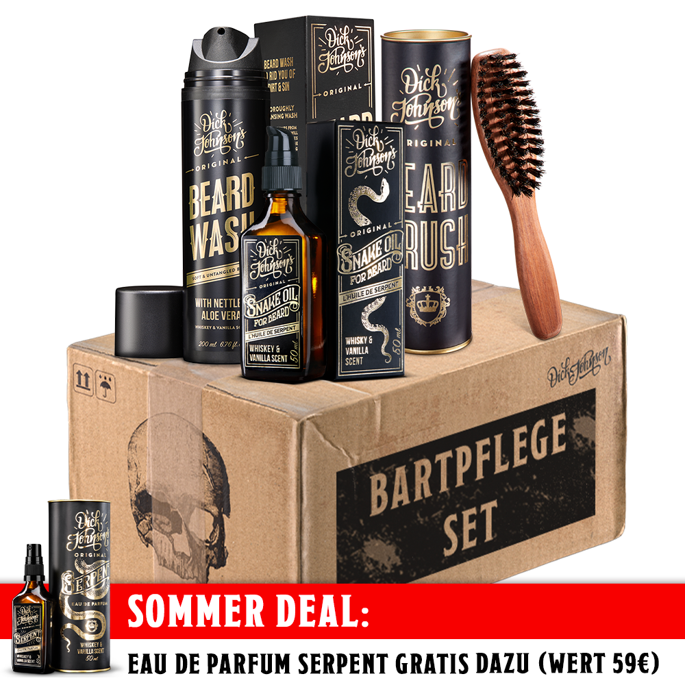 Dick Johnson Bartpflege Set Bartpflege Aktion Dick Johnson