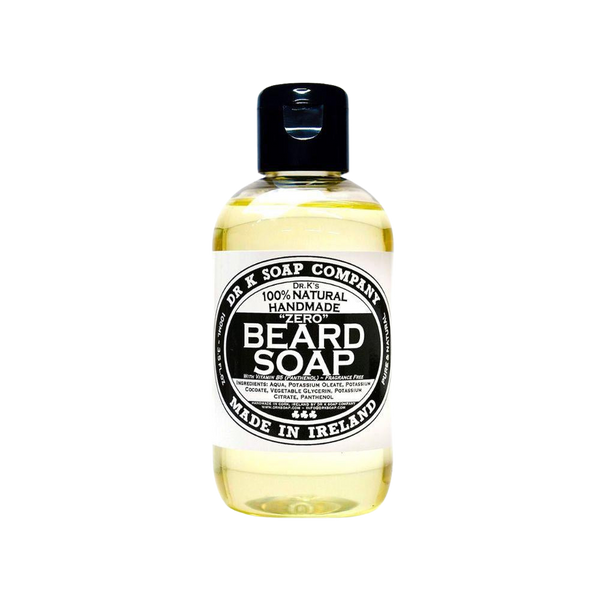 Bartseife Zero - Unparfümiert Bartshampoo Dr K Soap   