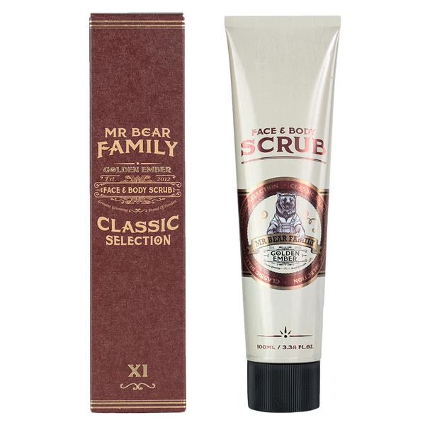 Face & Body Peeling Golden Ember 100ml Gesichtscreme & Serum Mr Bear Family   