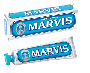Marvis Aquatic Mint 85ml Zahnpasta & Mundhygiene Sommaire Beaute GmbH   