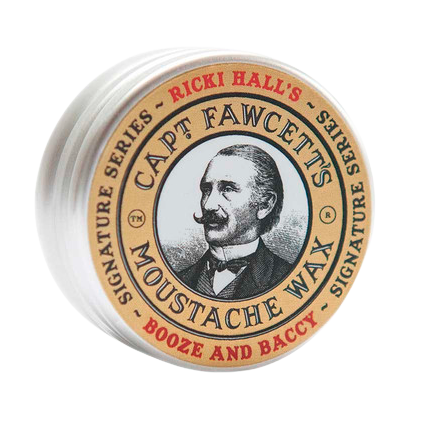 Schnurrbart Wachs Booze & Baccy Schnurrbartwachs Captain Fawcett   