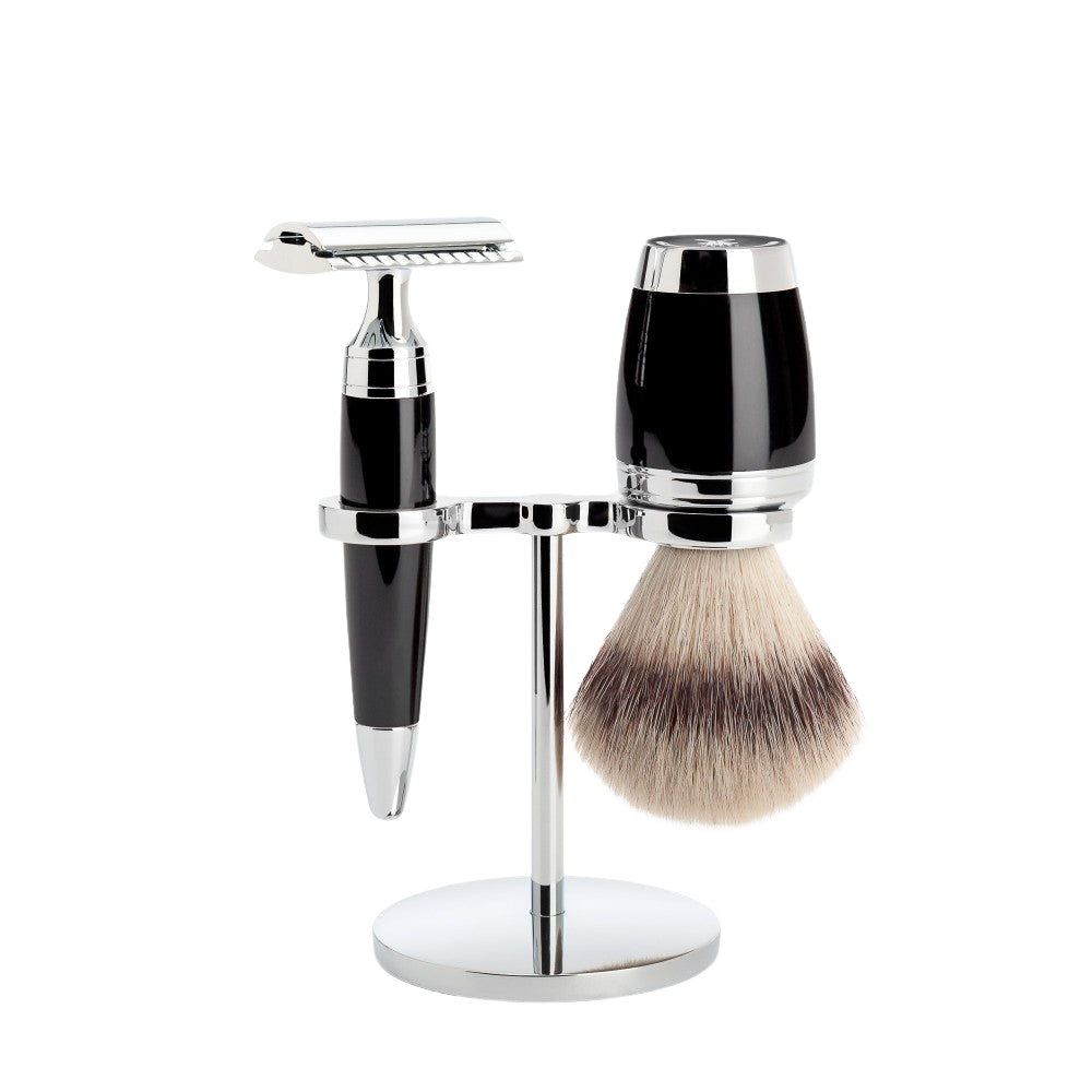 Shaving Set Stylo Black Bartpflege Set Muhle - Hans-Jürgen Müller GmbH & Co. KG   