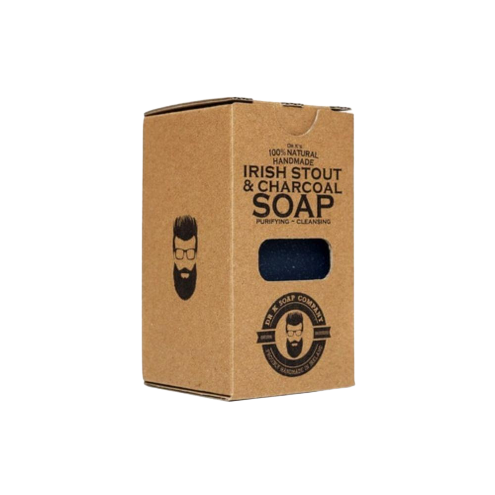 Stückseife Irish Stout & Aktivkohle XL Seifen & Duschgel Dr K Soap   