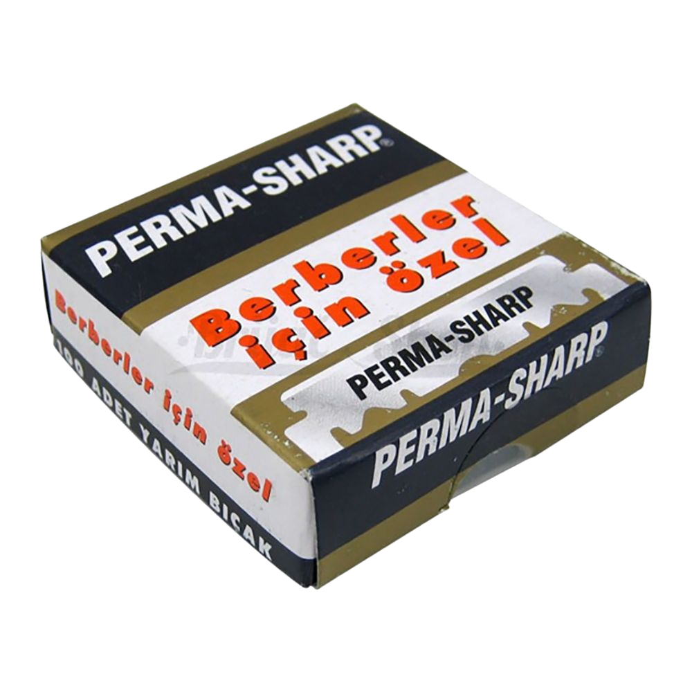 Traditionelle Rasierklingen Perma-Sharp 100 Stk. Klingen & Zubehör Discontinued   