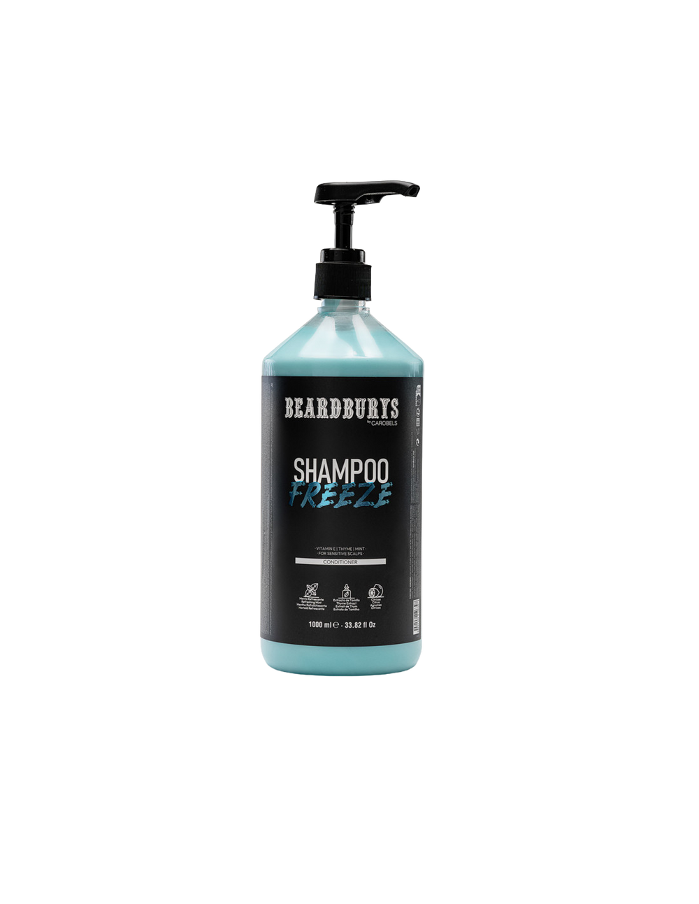 Shampoo Freeze 1000ml Shampoo Carobels Cosmetics S.L.