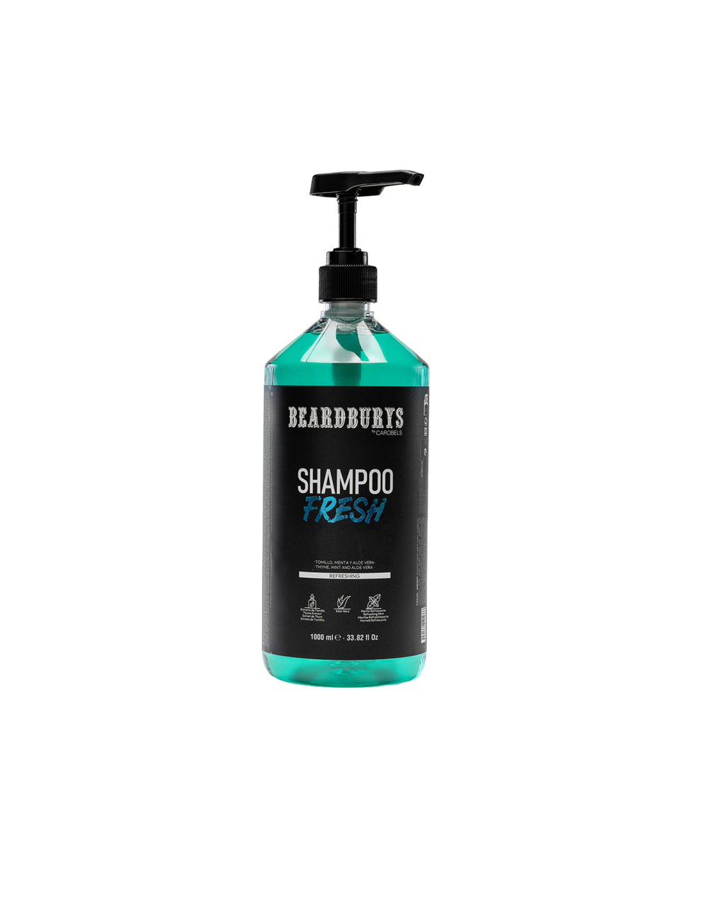 Shampoo Fresh 1000ml Shampoo Carobels Cosmetics S.L.