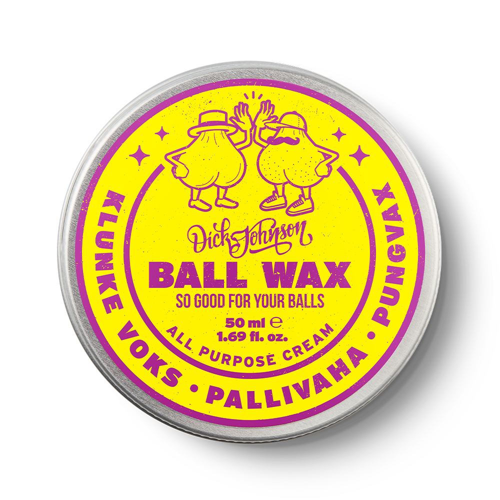 Ball Wax - Hodenwachs Gesichtscreme & Serum Dick Johnson   