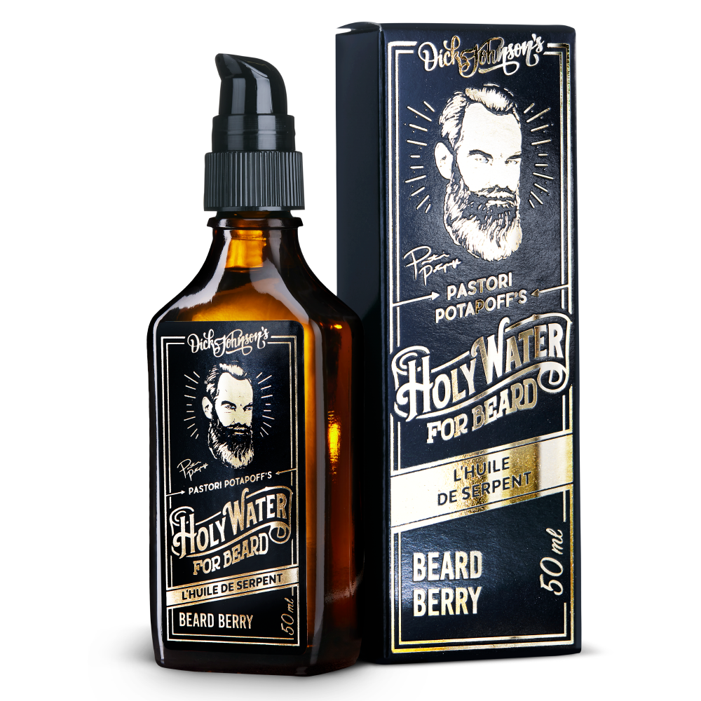 Bartöl Holy Water Beard Berry Bartöl Dick Johnson   