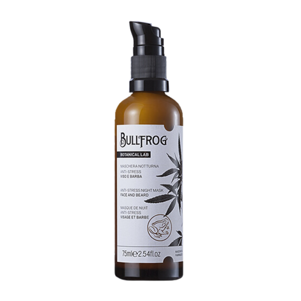 Gesichtsmaske Anti-Stress-Bart & Haut Gesichtscreme & Serum Bullfrog   