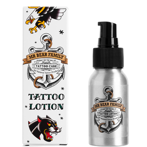 Tattoo Creme 50ml - Tattoo Lotion Tattoopflege Mr Bear Family   