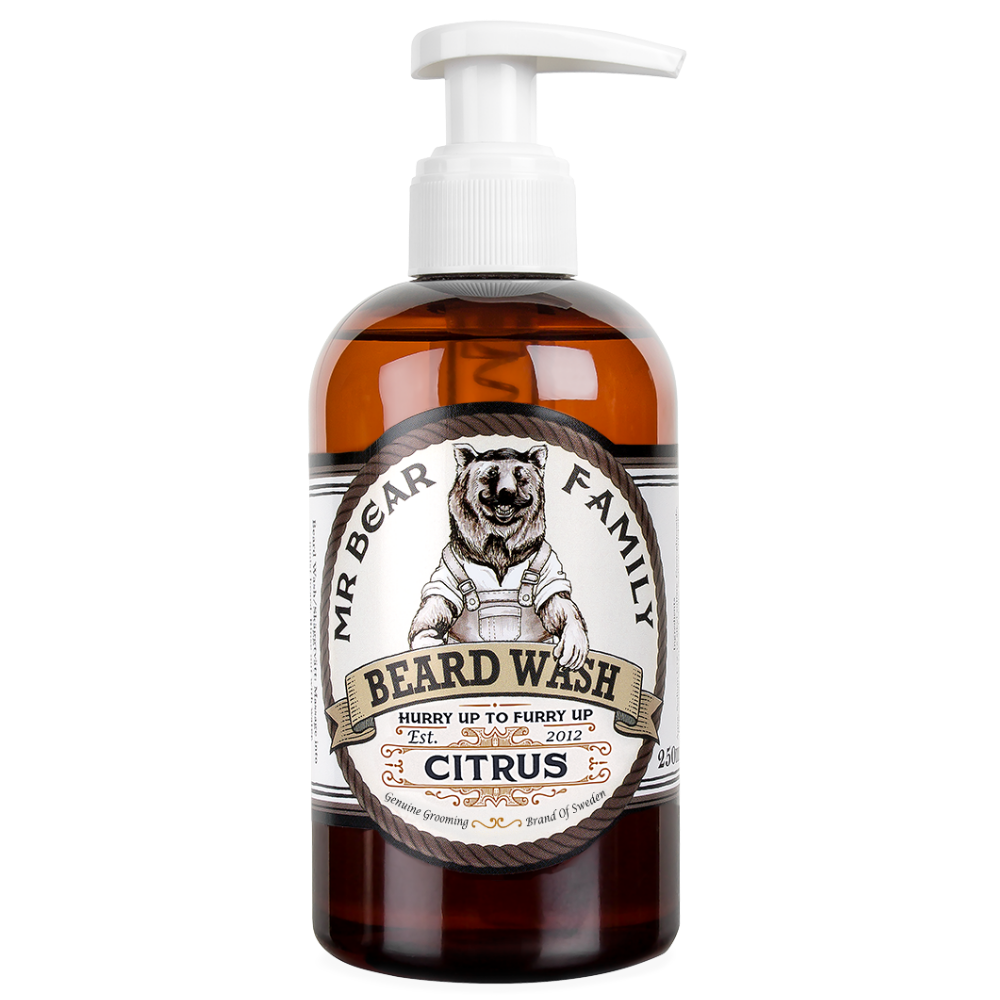 Bartseife Citrus Bartshampoo Mr Bear Family   