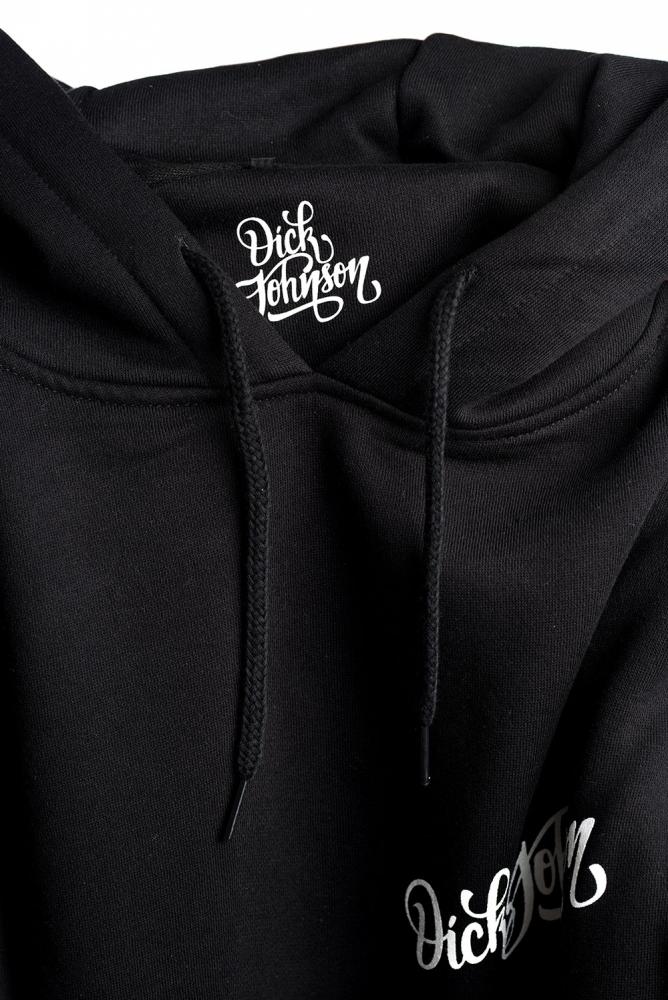 Hoodie Black and Print